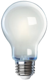 Feit Electric A1960/850/FIL/4 LED Bulb, General Purpose, A19 Lamp, 60 W Equivalent, E26 Lamp Base, Dimmable, Frosted